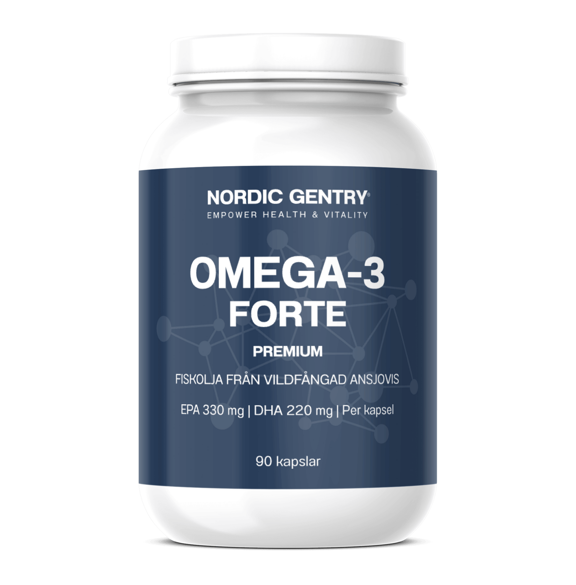 Omega-3 Forte – High dose EPA & DHA | Nordic Gentry